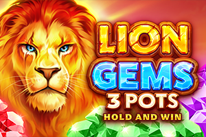 Lion Gems 3 Pots: Hold and Win