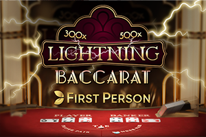 First Person Lightning Baccarat