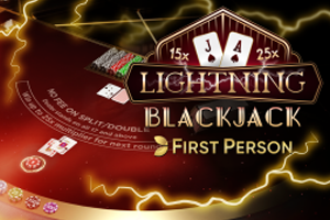 First Person Lightning Blackjack