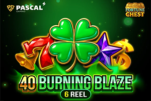 40 Burning Blaze 6 Reels Fortune Chest
