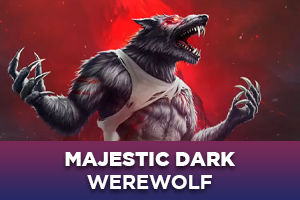 Majestic Dark Werewolf
