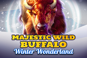 Majestic Wild Buffalo - Winter Wonderland