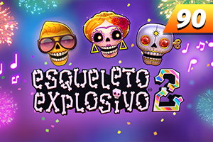 Esqueleto Explosivo 2 - 90